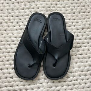 Abercrombie & Fitch Y2K platform sandals